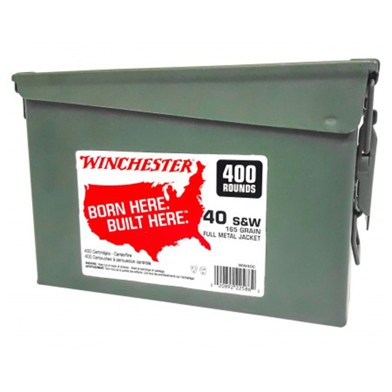 WIN CAN 40SW 165GR FMJ 400/2 — view 1