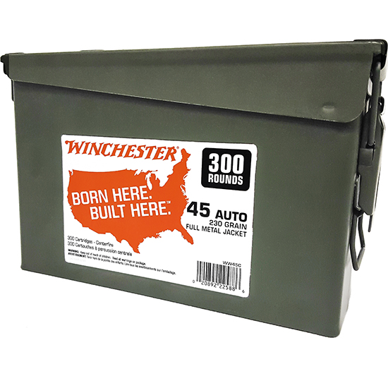 WIN CAN 45ACP 230GR FMJ 300/2 — view 1