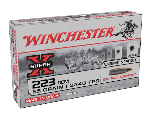 WIN SUP-X 223REM 55GR BTHP 20/BX — view 1