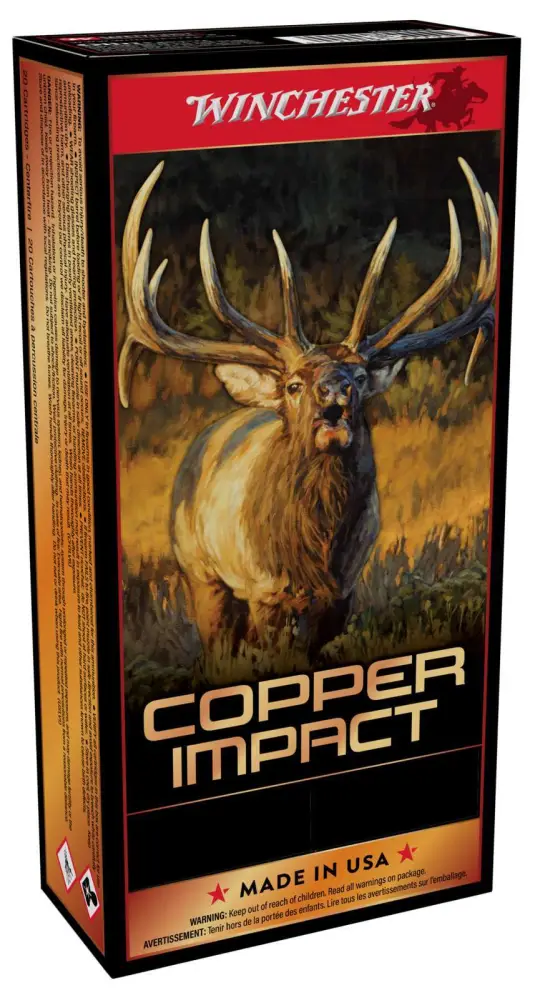 WINCHESTER COPPER IMPACT AMO 300 WSM 180GR LEAD FREE 20RD (10 BOX CASE) — view 1
