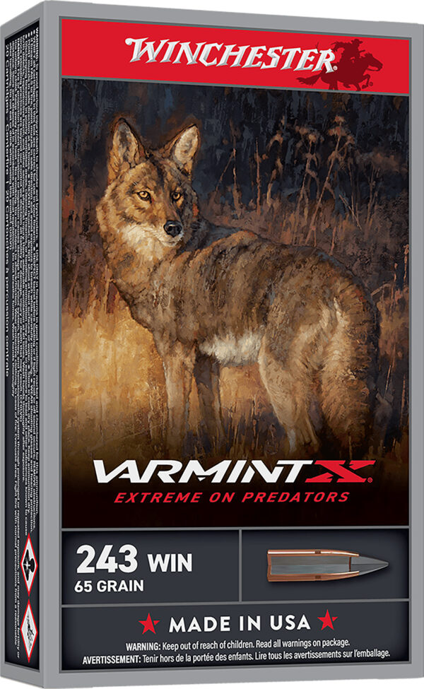 Winchester Ammo X243PXP Varmint X  243Win 65gr Extreme Point 20 Per Box/10 Case — view 1