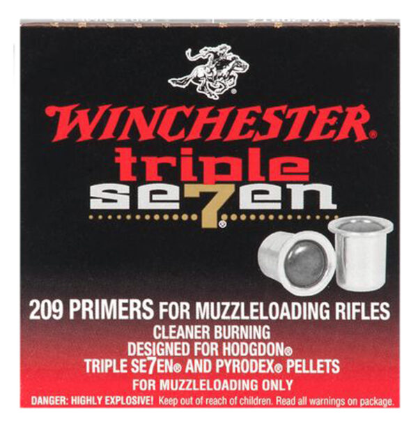 Winchester Muzzleloading SML209T7 209 Triple Seven Muzzleloading Primers 100 Per Box — view 1