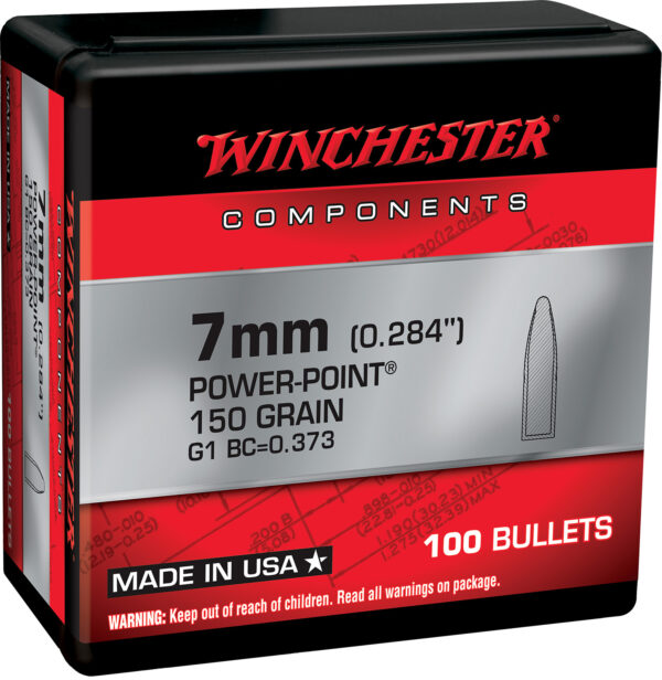 Winchester Ammo WB7PP150X Centerfire Rifle  7mm 150gr Power Point 100 Per Box/10 Case — view 1