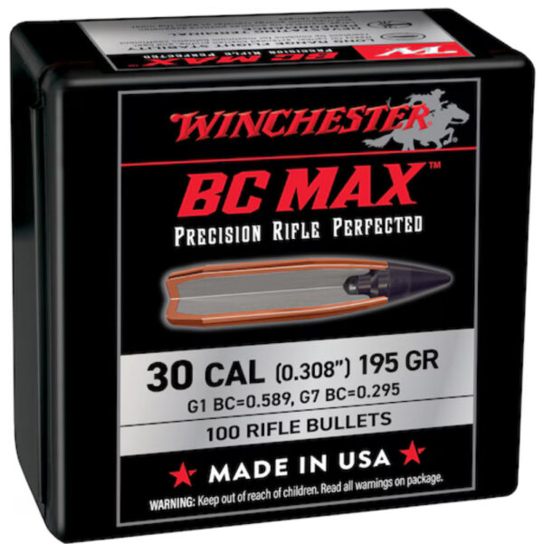 WIN BULLET SUPREME BC 30CAL 195GR 100/10 — view 1