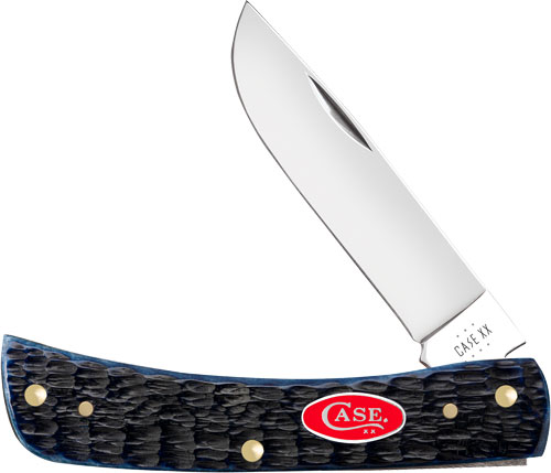 CASE KNIVES NAVY BLUE BONE - ROGERS JIG SOD BUSTER JR — view 1