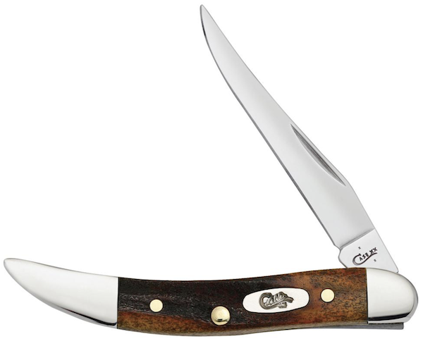 CASE SM TXS TPK 1BL 3" RED STAG — view 1