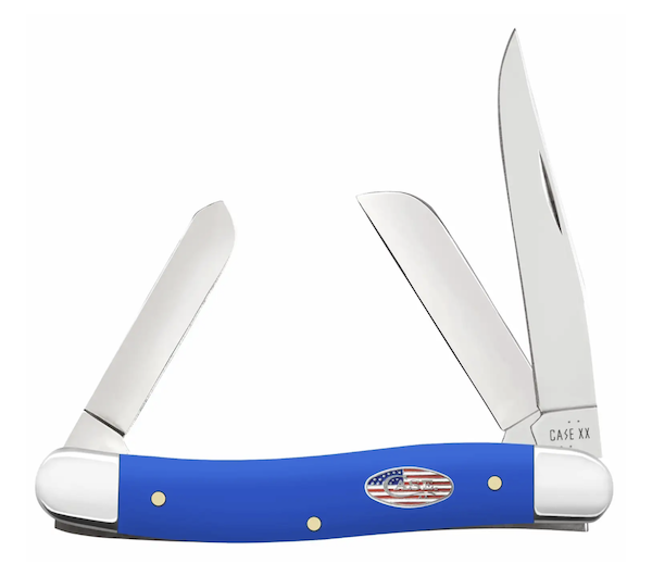 CASE M STKMN 3BL 33/8" S ROYAL BLUE — view 1
