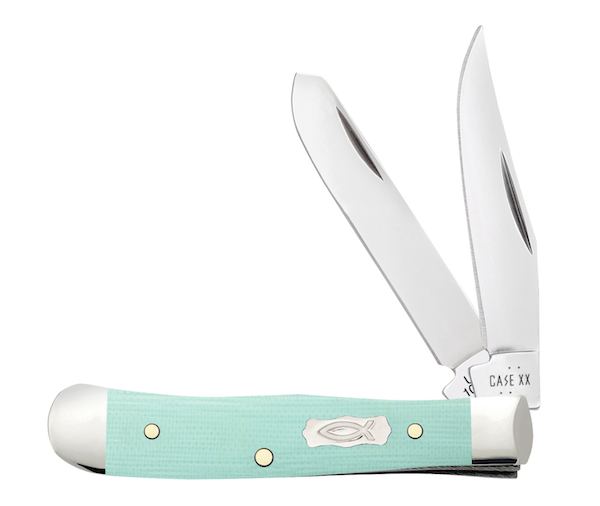 CASE T TRAPR 2BL 23/8" SEAFOAM GRN — view 1