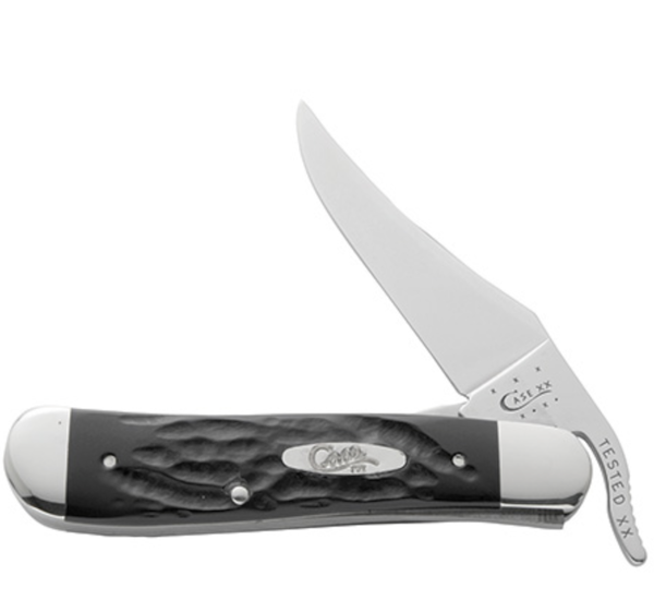CASE RUSSLCK 1BL 41/8" ROUGH BLK — view 1