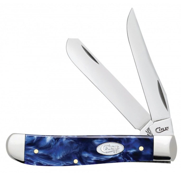 CASE M TRAPR 31/2" 2BL BLUE PEARL — view 1