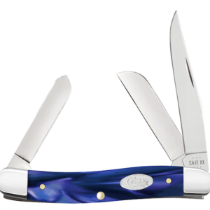 CASE M STKMN 31/4" 3BL BLUE PRL