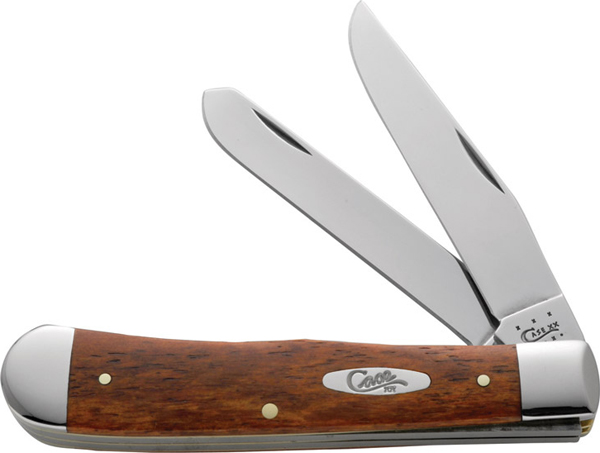 CASE TRAPPER 2BLD 41/8" CNUT BONE — view 1