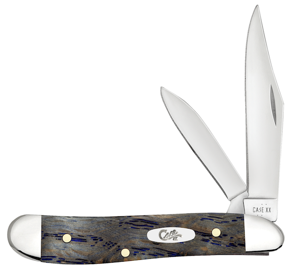 CASE PEANUT 2BL 27/8" BLU CURLY OAK — view 1