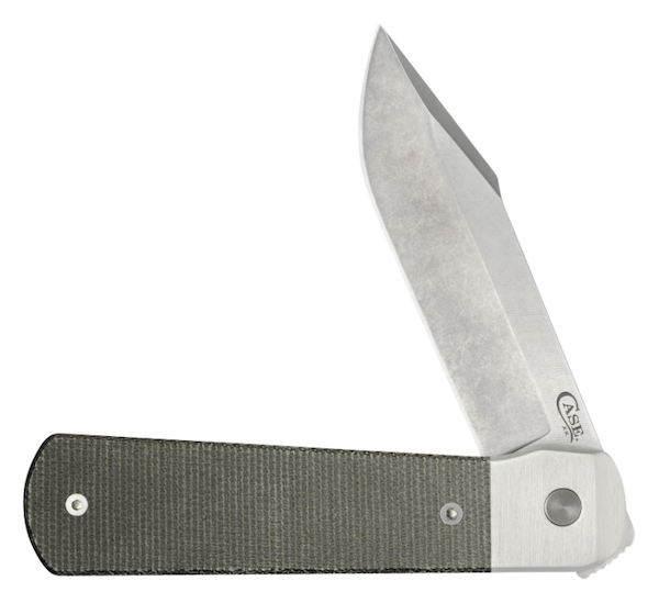 CASE LONGHOUSE 4" 1 BLD ODG MICARTA — view 1