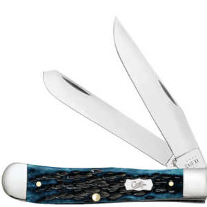 CASE TRAPPER 41/8" 2BL MED BLU