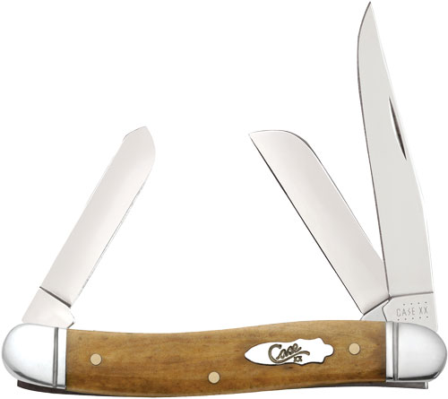 CASE KNIVES ANTIQUE BONE - SMOOTH MEDIUM STOCKMAN — view 1