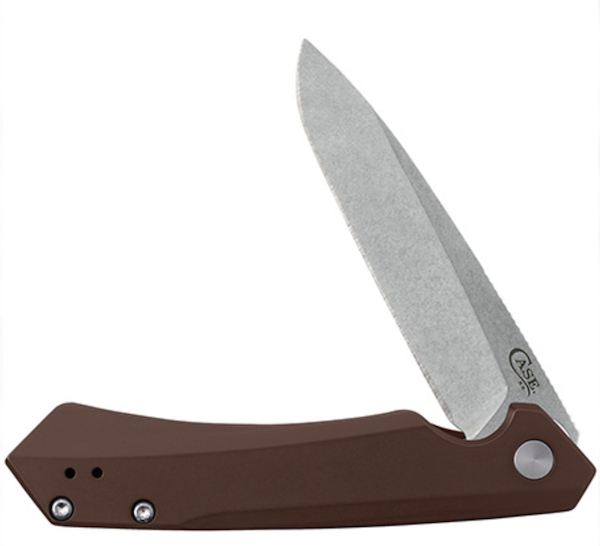 CASE KINZUA 4.75" SPEAR DK BRN ALUM — view 1