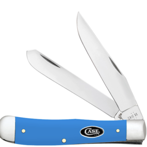CASE TRAPPER 2BL 41/8" LT BLUE SYN