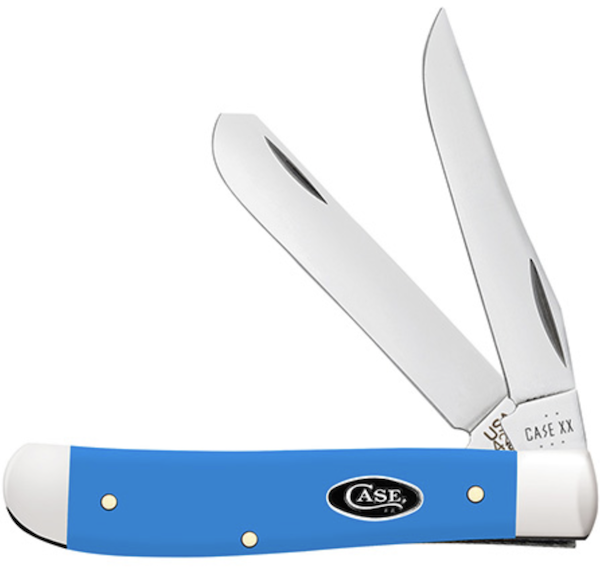 CASE M TRAPR 31/2" 2BL LT BLUE SYN — view 1