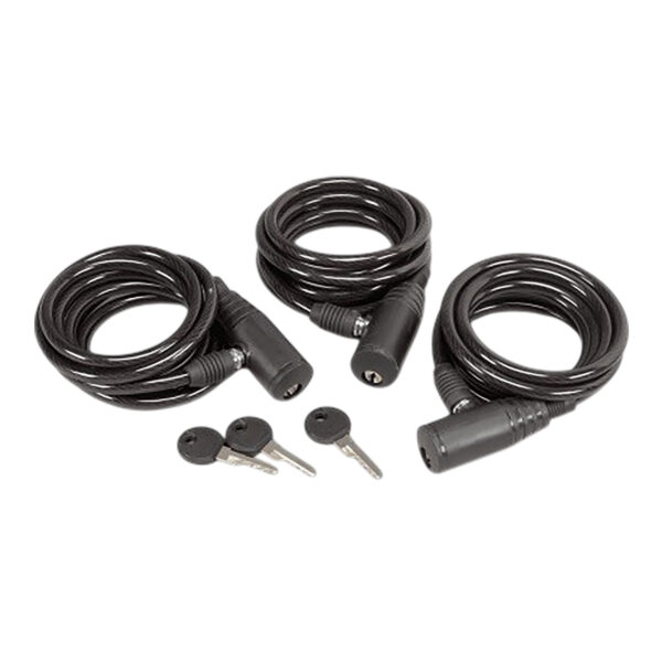 Hunters Specialties HS-00608 Cable Lock  Black 3 Pack 6' — view 1