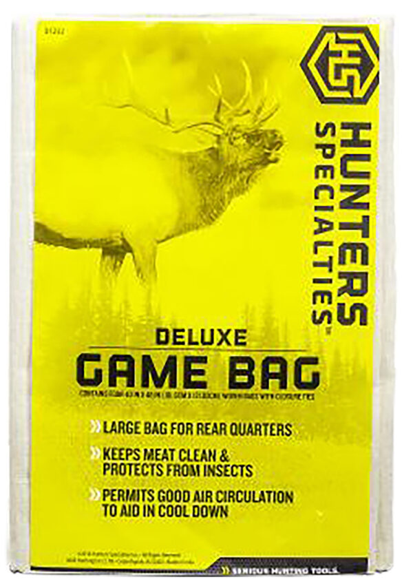Hunters Specialties HS01232 Deluxe Game Bag White Heavy Duty Canvas — view 1