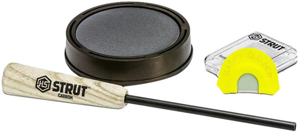 Hunters Specialties HSSTR07010 Raspy Old Hen Wild Turkey Call Turkey Sounds Slate — view 1