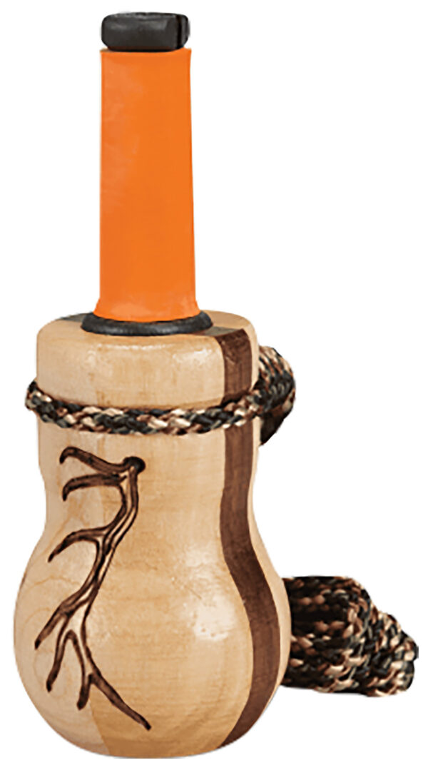 Wayne Carlton's Calls HSWCC70167 Lil' Heifer Cow Call Calf/Cow Sounds Walnut/Maple Wood Barrel — view 1