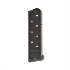 POWER MAGAZINE, 8-ROUND, BLACK