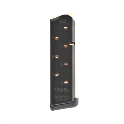 POWER MAGAZINE, 8-ROUND, BLACK — view 1