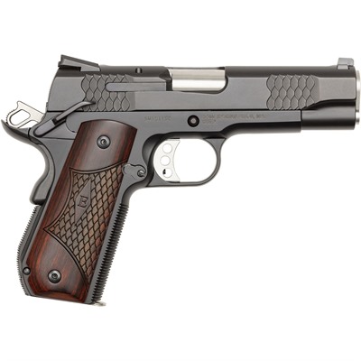 SW1911SC E-SERIES 45 ACP 4.25â BBL (1)7RD & (1)8RD BLACK — view 1