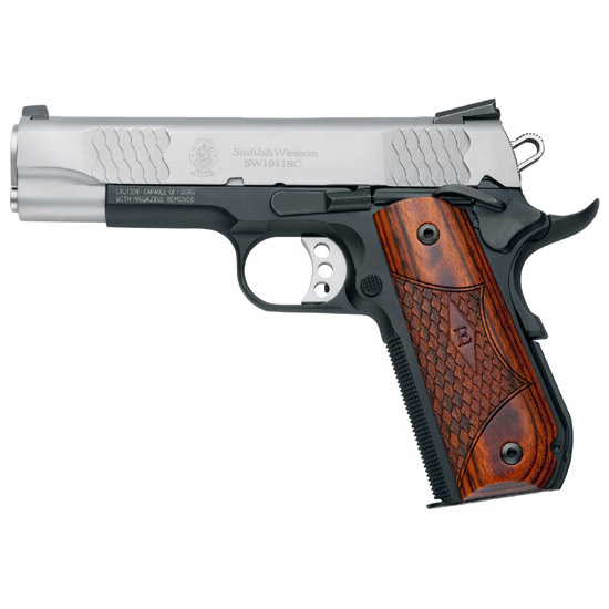 SW 1911SC ROUND BUTT SCANDIUM 45ACP 4.25 TT — view 1