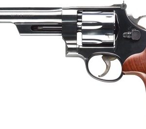 S&W 27 CLASSIC 357MAG 6.5" AS - BLUED CHECKERED WOOD GRIPS — view 2