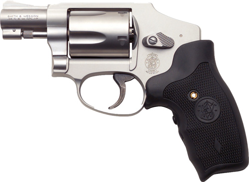 S&W 642 38SPL+P 1.875" FS - 5-SHOT SS W/LASER GRIP — view 1