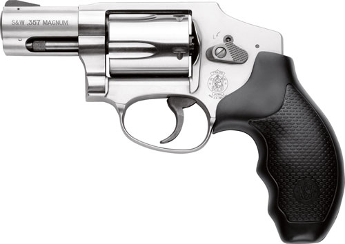 S&W 640 357 2.125" FS 5-SHOT - STAINLESS STEEL RUBBER — view 1