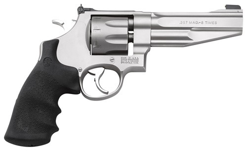S&W 627 PERFORMANCE CENTER - 357 5" AS 8-SHOT SS WOOD&RUB — view 1