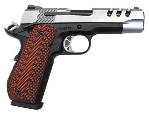 S&W 1911 PERFORMANCE CENTER - 45ACP 4.5" TWO TONE G10 GRIPS — view 1