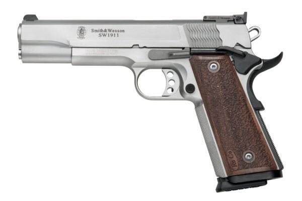 SMITH AND WESSON SW1911 9MM 10+1 5" SS/WD AS  # — view 1