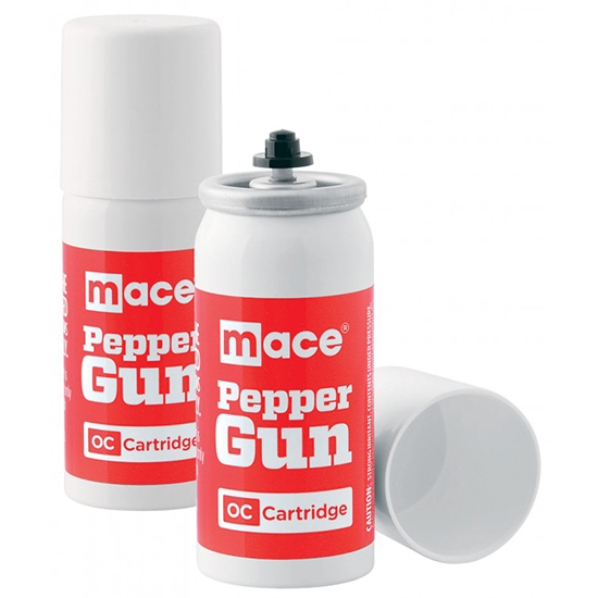 MACE PEPPER GUN 2 PACK OC REFILL CARTRIDGES — view 1
