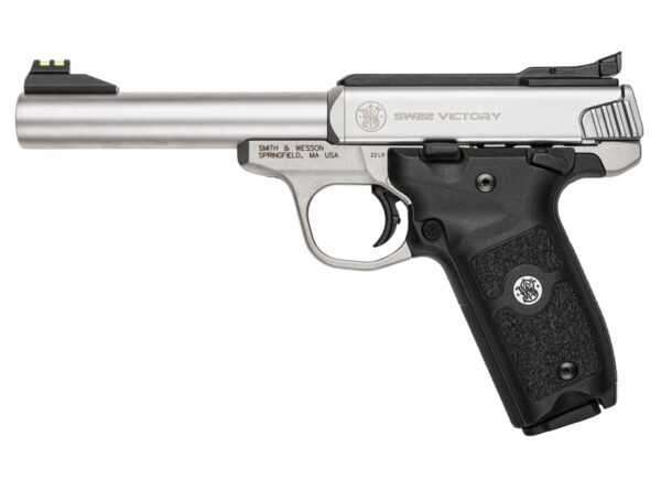 SMITH AND WESSON SW22 VICTORY 22LR SS 5.5" 10+1 — view 1