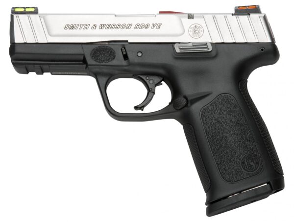 SMITH AND WESSON SD9VE 9MM 10+1 4" SS HI-VIZ — view 1