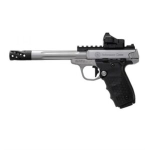 PC SW22 VICTORY TARGET 22LR 6â SS BBL (2)10RD MAGS W/RED DOT