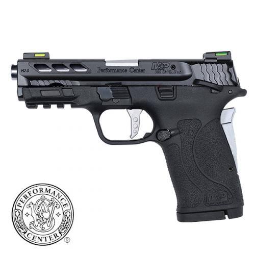 SMITH AND WESSON M&P380 PC 380ACP PORTED SILVER — view 1