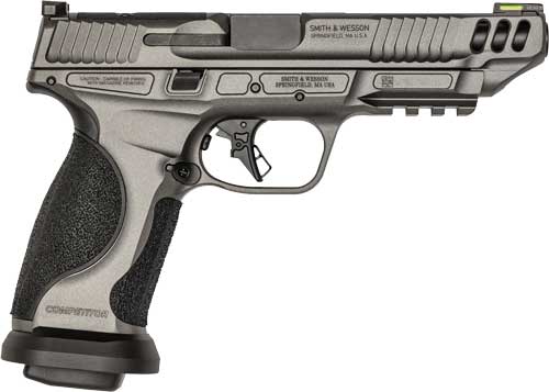S&W M&P9 M2.0 PC COMPETITOR 5" - 4-17-RD MAG METAL FR TUNG GRAY — view 1