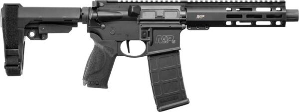 S&W M&P15 PISTOL 5.56 7.5" BBL - 30-SHOT W/ SBA3 ADJ ARM BRACE — view 1