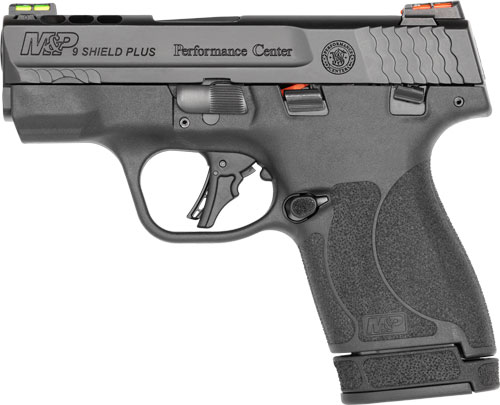 S&W PC M&P9 SHLD PLUS 9MM 3.1" - PORTED FIBER OPTICS 13/10 MAGS — view 1