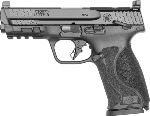 S&W M&P9 M2.0 FULL 17-SH 4.25" - OPTIC READY THUMB SAFETY BLK — view 1