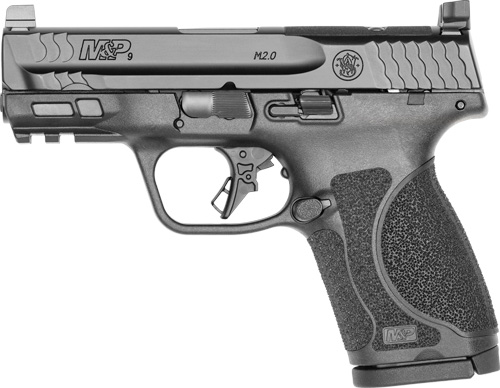 S&W M&P9 M2.0 COMPACT 9MM 3.6" - 15-SH OPTICS READY NO SFTY BLK — view 1