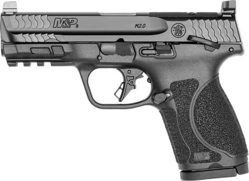 S&W M&P9 M2.0 COMPACT 15-SH 4" - OPTIC READY THUMB SAFETY BLK — view 1