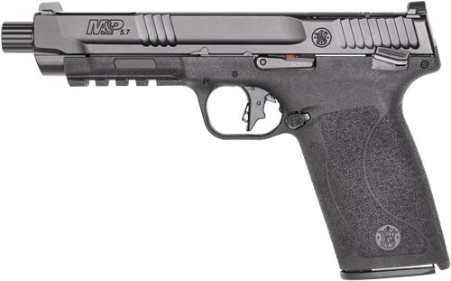 S&W M&P 5.7 THUMB SAFETY 5" - 2-22 RD MAGS OPTIC CUT BLACK — view 1