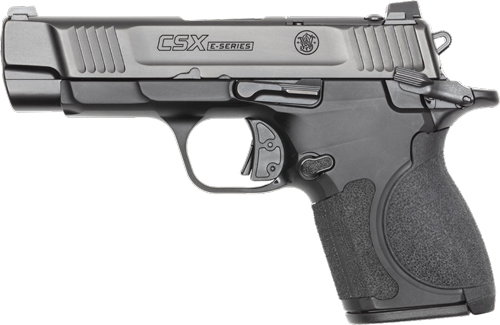 S&W CSX MICRO-COMP E-SERIES - 3.6" 9MM SAFETY 2-10RD MAGS BL — view 1